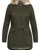 City Chic City Chic Explorer Parka with Faux Shearling Lining - 3
