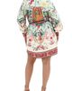 City Chic City Chic Ezra Mixed Print Long Sleeve Shirtdress - 2