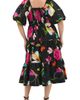 City Chic City Chic Fantasy Floral Cotton Midi Dress - 2