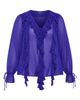 City Chic City Chic Felix Ruffle Long Sleeve Tiered Dress - 3