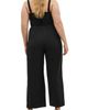 City Chic City Chic Flaunt It Wide Leg Jumpsuit - 2