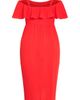 City Chic City Chic Flirtation Ruffle Off the Shoulder Cocktail Dress - 5