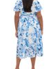 City Chic City Chic Floral Print Wrap Dress - 2