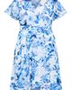 City Chic City Chic Floral Print Wrap Dress - 3