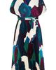 City Chic City Chic Hailey Abstract Print Maxi Dress - 3