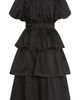 City Chic City Chic Heavenly Tiered Puff Sleeve Midi Dress - 4