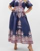 City Chic City Chic Higher Love Floral Print Maxi Dress - 1