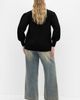 City Chic City Chic Ivana Faux Wrap V-Neck Sweater - 5