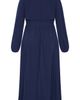 City Chic City Chic Ivanna Tie Neck Long Sleeve Maxi Dress - 4