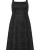 City Chic City Chic Jacklynn Floral Jacquard Sleeveless Dress - 3