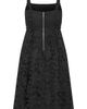 City Chic City Chic Jacklynn Floral Jacquard Sleeveless Dress - 4