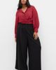 City Chic City Chic Jane Tie Hem Shirt - 5