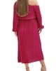 City Chic City Chic Jay Long Sleeve Midi Dress - 2