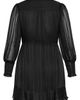 City Chic City Chic Journi Stripe Long Sleeve Shirtdress - 4
