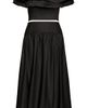 City Chic City Chic Kaia Off the Shoulder Crop Top & Maxi Skirt - 4