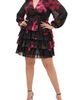 City Chic City Chic Kailey Long Sleeve Floral Print Minidress - 1