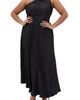 City Chic City Chic Kamila Metallic One-Shoulder Maxi Dress - 1