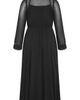 City Chic City Chic Kara Long Sleeve A-Line Dress - 4