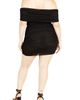 City Chic City Chic Kayla Diamante Off the Shoulder Body-Con Minidress - 2