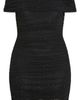 City Chic City Chic Kayla Diamante Off the Shoulder Body-Con Minidress - 4