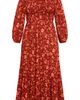City Chic City Chic Kaylee Floral Smocked Bodice Maxi Dress - 4