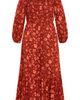 City Chic City Chic Kaylee Floral Smocked Bodice Maxi Dress - 5