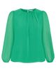 City Chic City Chic Kelly Sheer Sleeve Top - 3