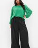 City Chic City Chic Kelly Sheer Sleeve Top - 5