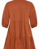 City Chic City Chic Kiara Balloon Sleeve Tiered Shirtdress - 4
