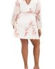 City Chic City Chic Kiki Long Sleeve Print Minidress - 2