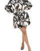 City Chic City Chic Kinsley Tie Waist Long Sleeve Shirtdress - 1