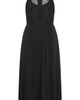 City Chic City Chic Lace Bodice Pleated Dress - 4