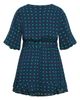 City Chic City Chic Lavender Puff Sleeve Faux Wrap Dress - 4