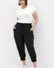 City Chic City Chic Lea High Waist Crop Jogger Pants - 5