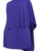 City Chic City Chic Lily One-Shoulder Cape Dress - 3