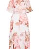 City Chic City Chic Lovers' Lane Floral Print Wrap Dress - 4