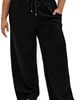 City Chic City Chic Maia Tie Waist Wide Leg Pants - 1