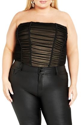 City Chic City Chic Maise Strapless Corset Top