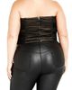 City Chic City Chic Maise Strapless Corset Top - 2