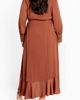 City Chic City Chic Marceline Long Sleeve Wrap Maxi Dress - 2