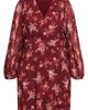 City Chic City Chic Mariella Long Sleeve Faux Wrap Dress - 3