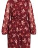 City Chic City Chic Mariella Long Sleeve Faux Wrap Dress - 4