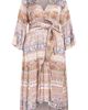 City Chic City Chic Marilyn Long Sleeve Faux Wrap Maxi Dress - 3