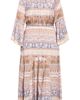 City Chic City Chic Marilyn Long Sleeve Faux Wrap Maxi Dress - 4