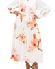 City Chic City Chic Maxi Floral Satin Maxi Shirtdress - 1