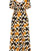 City Chic City Chic Mila Print Maxi Dress - 4