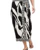 City Chic City Chic Mirage Print Wrap Maxi Skirt  - 1