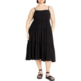 City Chic City Chic Mystic Sleeveless A-Line Dress