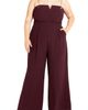City Chic City Chic Nylah Chain Strap Wide Leg Jumpsuit - 1