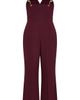 City Chic City Chic Nylah Chain Strap Wide Leg Jumpsuit - 4